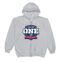 Load image into Gallery viewer, Basketball Field of Faith Unisex  Zip Hoodie