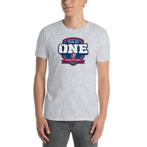 Football Field of Faith Short-Sleeve Unisex T-Shirt