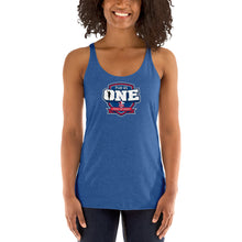 Load image into Gallery viewer, Football Field of Faith Women&#39;s Racerback Tank